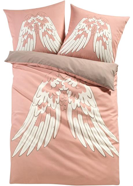 Parure De Lit Reversible Ailes D Ange Rose Bpc Living Bonprix Collection Commande Online Bonprix Fr