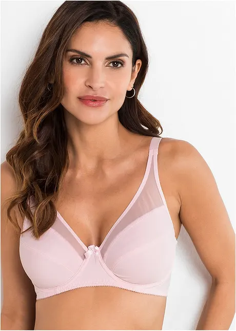 Lot de 2 soutiens-gorge à armatures avec mesh, bonprix
