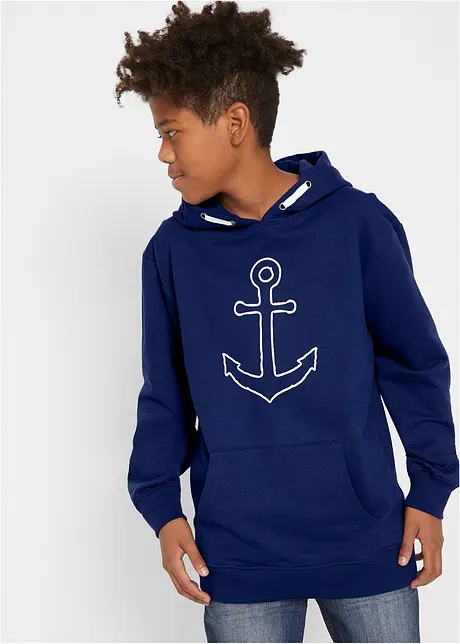 Sweat-shirt à capuche, bonprix