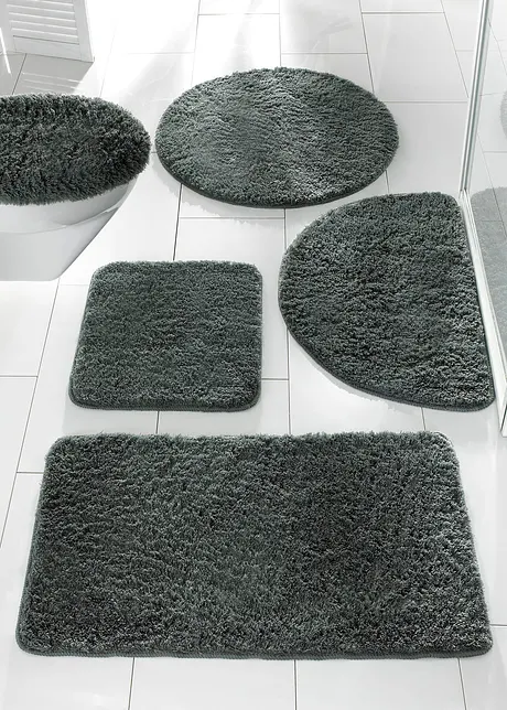 Tapis de salle de bain à longues mèches, bonprix