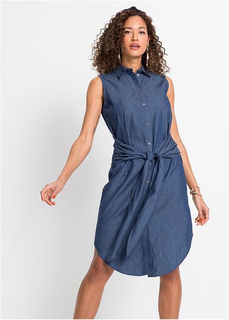 Robe En Jean Bleu Pour Fille - Marque NEXT - Taille 13 Ans - Occasion Très Bon État