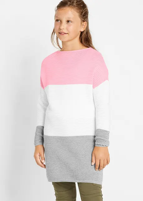 Pull long fille, bonprix