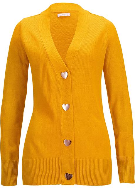 Gilet en maille avec bouton Clearance