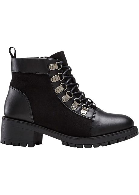 bottine a talon plat