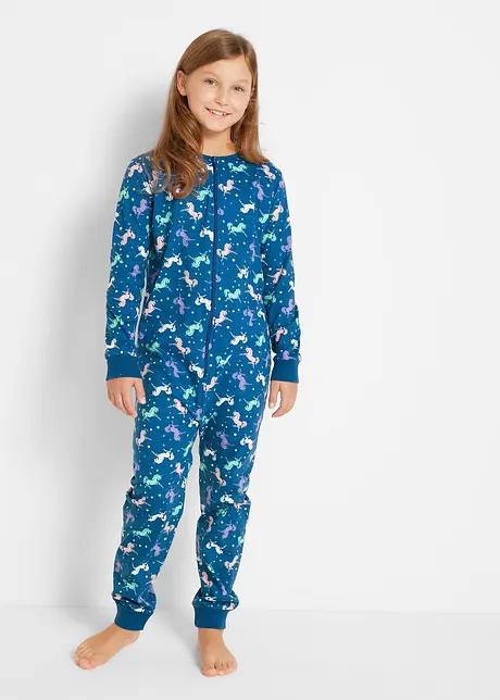 Combipyjama fille + combipyjama poupée (Ens. 2 pces.), bonprix