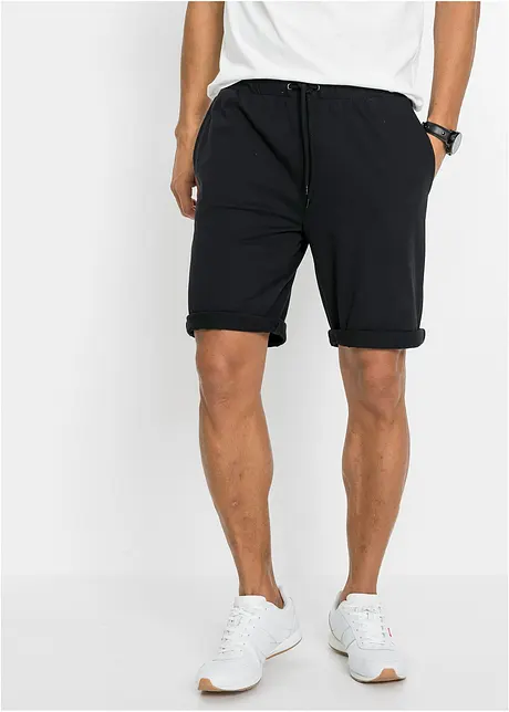 Lot de 2 légers bermudas en jersey, bonprix