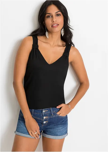 Top en jersey, bonprix