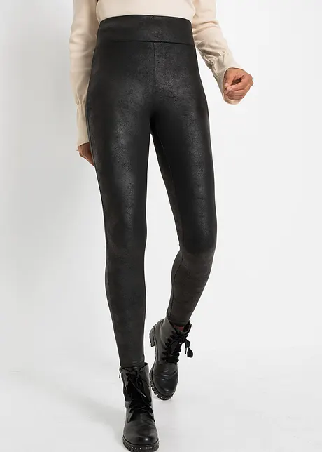 Legging chaud au style intemporel noir