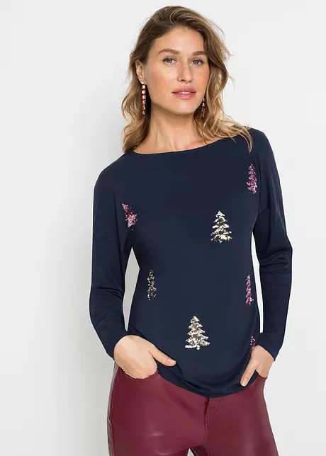 T-shirt de Noël oversize, bonprix