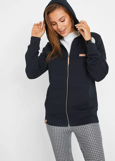 Gilet sweat-shirt à capuche, bonprix