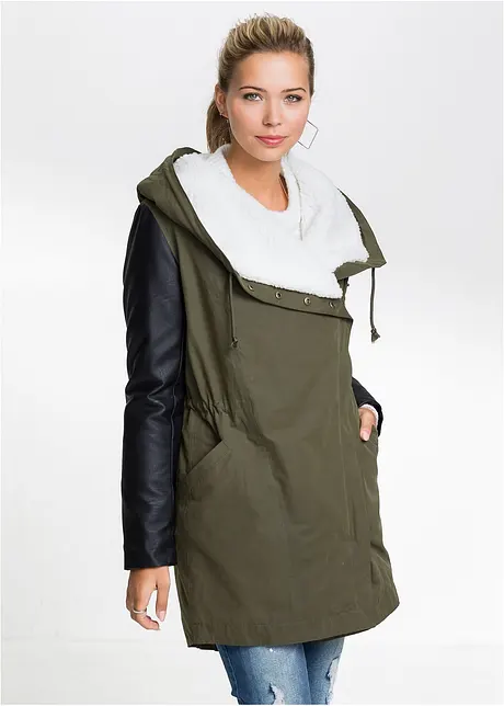 Manteau multi-matière, bonprix