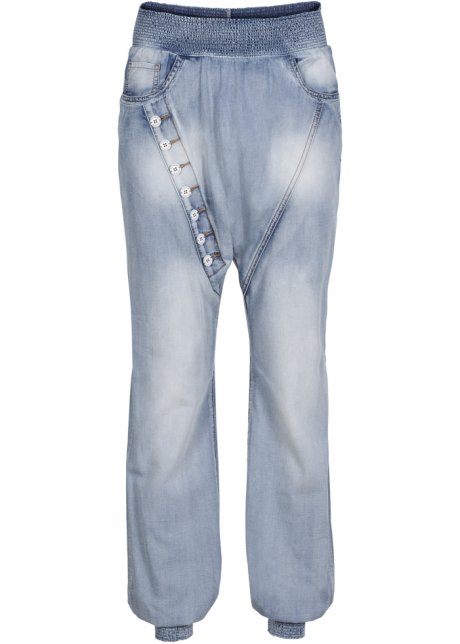 Jean coupe large Culotte3 avec ourlet effiloché De Bijenkorf Vêtements Pantalons & Jeans Jeans Baggy & Large 