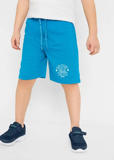 Lot de 2 bermudas jersey garçon, bonprix