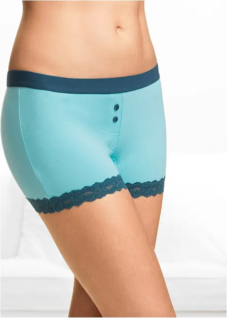 Lot de 4 boxers femme, bonprix