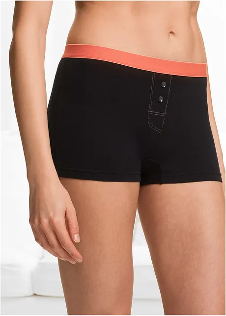 Lot de 4 boxers femme, bonprix