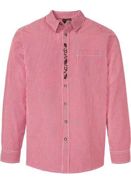 Mode Vêtements traditionnels Chemises bavaroises bpc bonprix collection Chemise bavaroise rose-blanc motif \u00e0 carreaux 