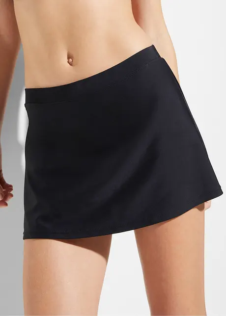 Jupe De Bain Taille Haute Femme Avec Slip Intégré - Bikini Bottom, Séchage Rapide - Pour Plage, Piscine, Activités Nautiques