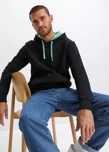 Sweat-shirt à capuche, bonprix