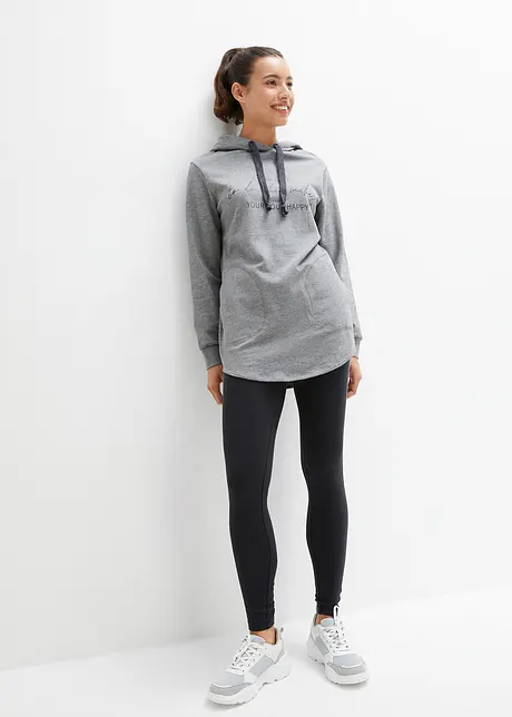 Ensemble de jogging avec sweat-shirt long et legging (2 pces), bonprix