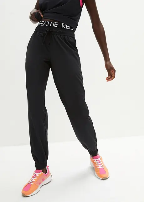 Pantalon de jogging léger à taille élastiquée, séchage rapide, bpc bonprix collection