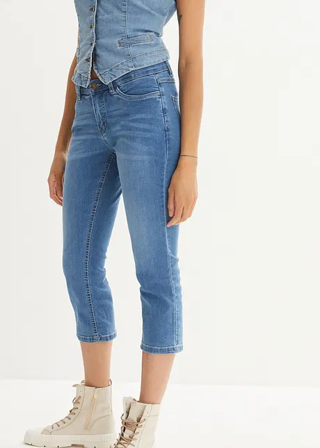 Jean 7/8 confort stretch, bonprix