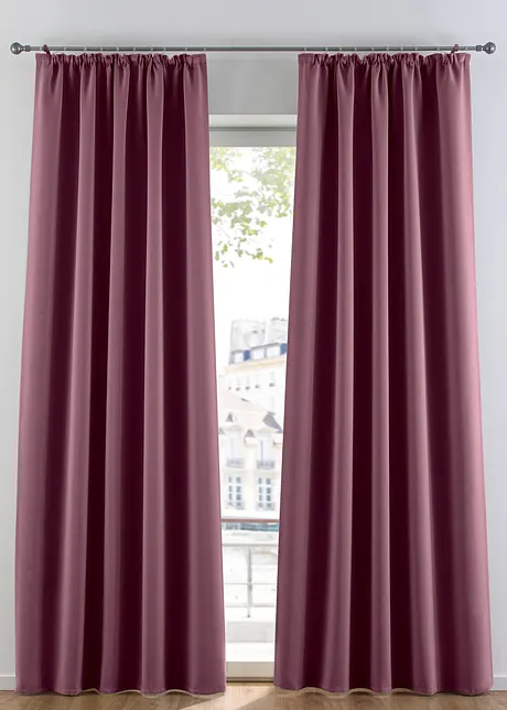 Rideau occultant (1 pce), taille normale et XXL, bonprix