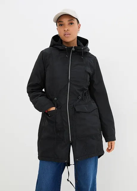 Manteau légèrement rembourré avec cordon de serrage, bonprix