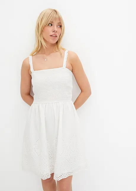 Robe avec broderie anglaise, BODYFLIRT