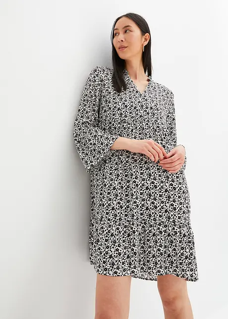 Robe à volants en viscose, bonprix