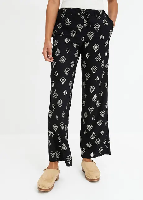 Pantalon palazzo imprimé, bonprix