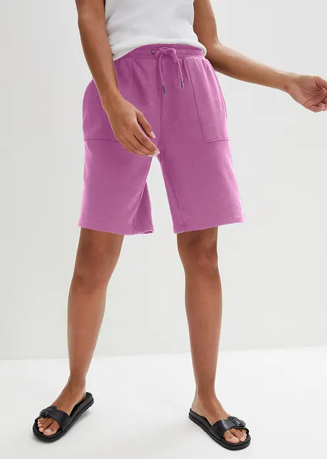 Short en molleton avec taille élastique et poches, bpc bonprix collection