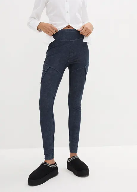 Legging aspect jean, bonprix