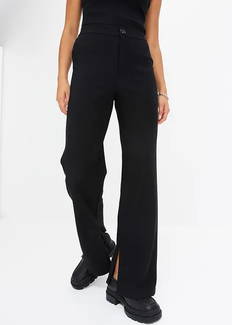 Pantalon en tissu côtelé élastique, bonprix