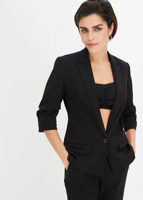 Blazer à manches froncées, bonprix