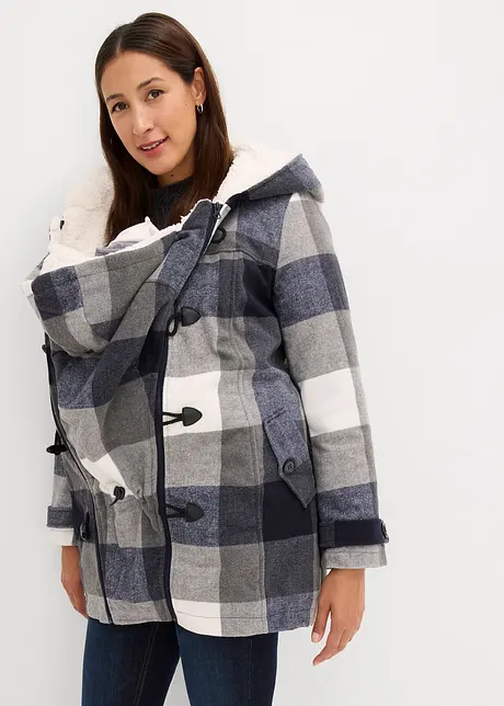 Veste de grossesse et de portage en laine avec doublure peluche, bonprix