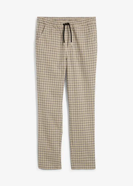 Pantalon chino garçon en matière douce, bonprix