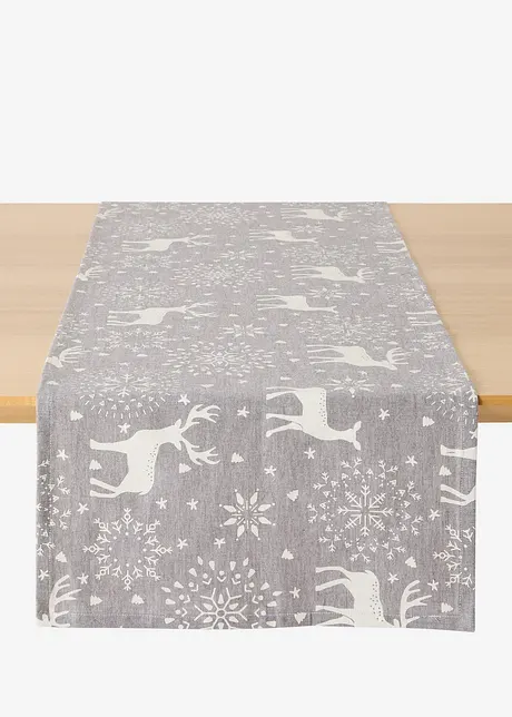 Chemin de table à motif de Noël, bonprix