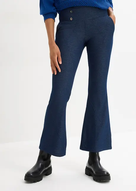 Pantalon chaud et douillet, imitation jean, bonprix