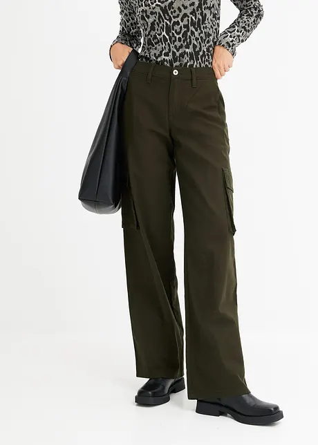 Pantalon cargo, coupe loose, bonprix