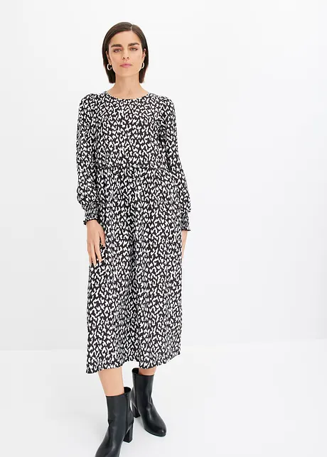 Robe midi imprimée, bonprix