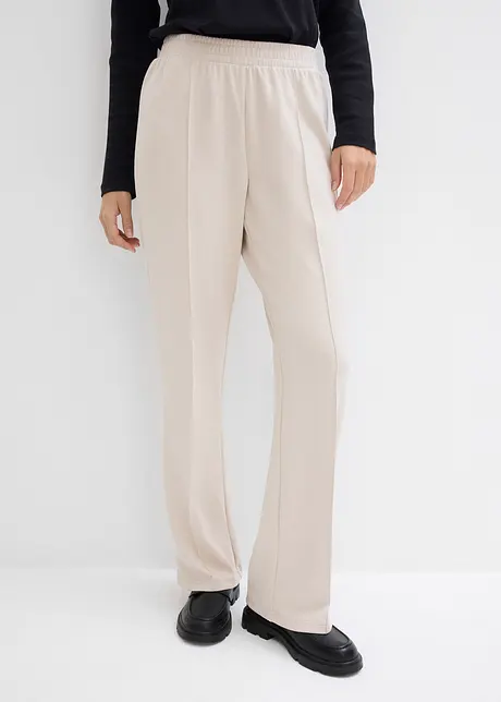 Pantalon en molleton à passepoils, bonprix