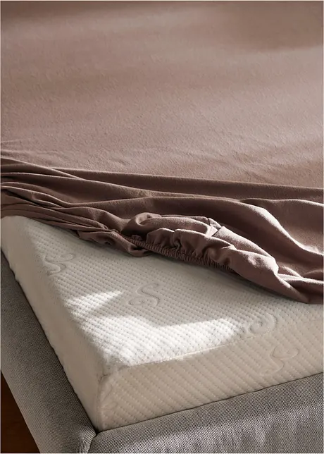 Drap-housse en flanelle, bonprix