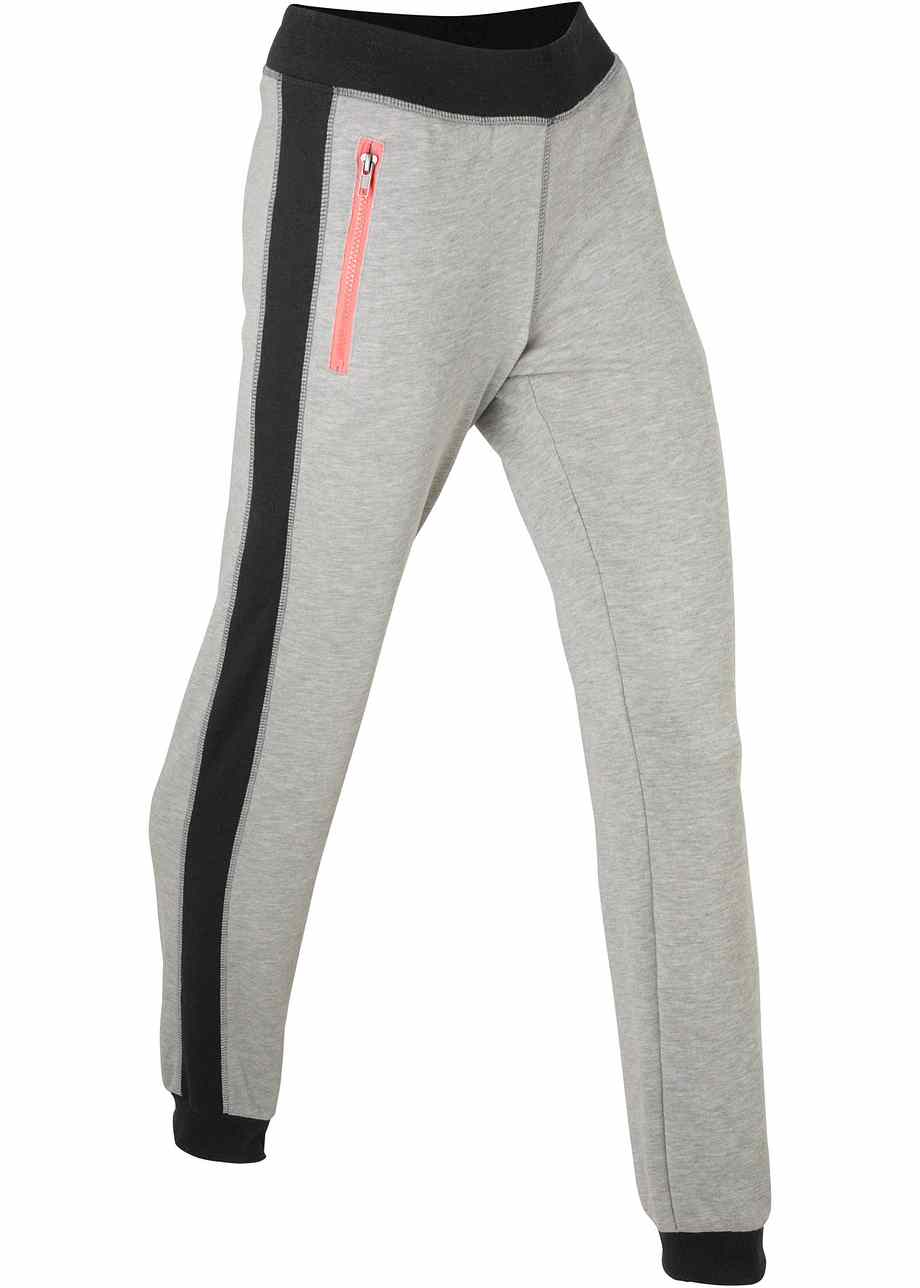 Mode Femme Pantalon De Jogging Gris Clair Chine Bpc Bonprix