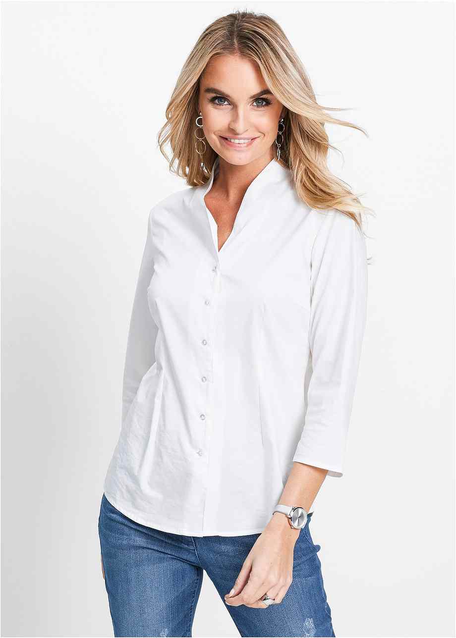 Chemise Col Chale