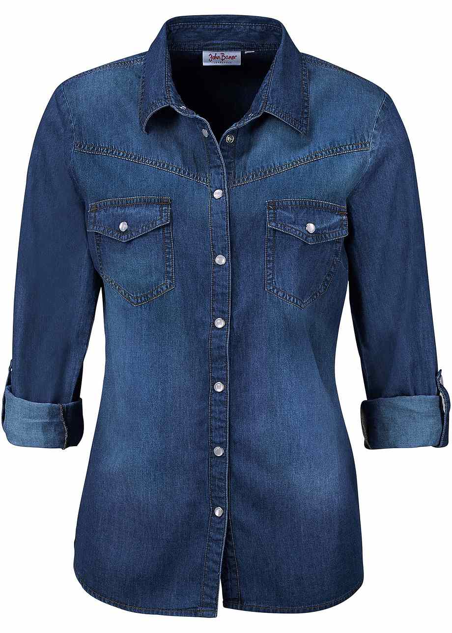 Bleu nuit | Chemise en jersey Soft Touch | FR
