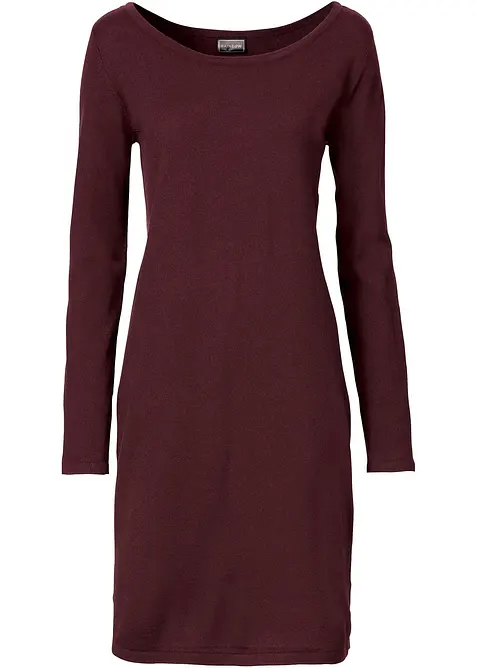 Robe en maille dans une coupe décontractée, bonprix