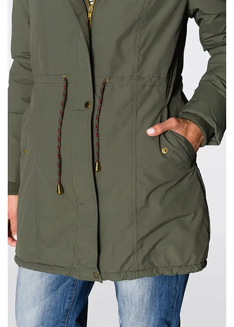 Parka avec doublure peluche, bonprix