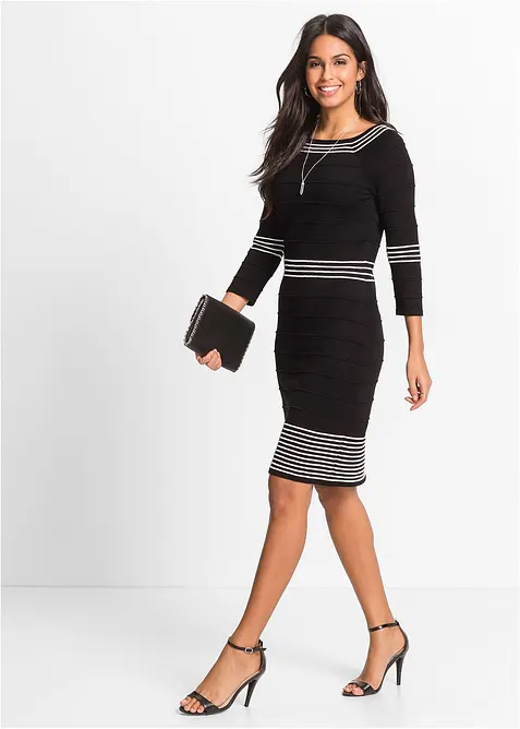 Robe douce en maille, bonprix