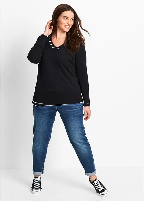 Pull en fine maille, bonprix