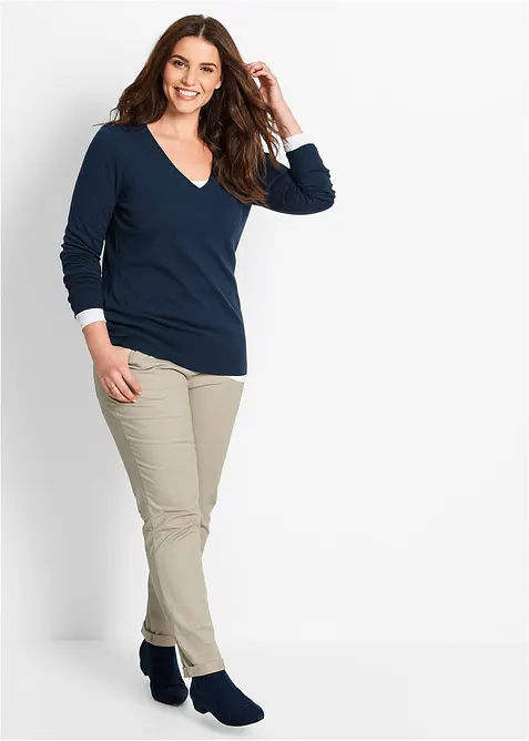 Pull en fine maille, bonprix